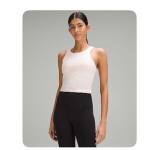 Lululemon Ebb to Street Cropped Racerback Tank Top
